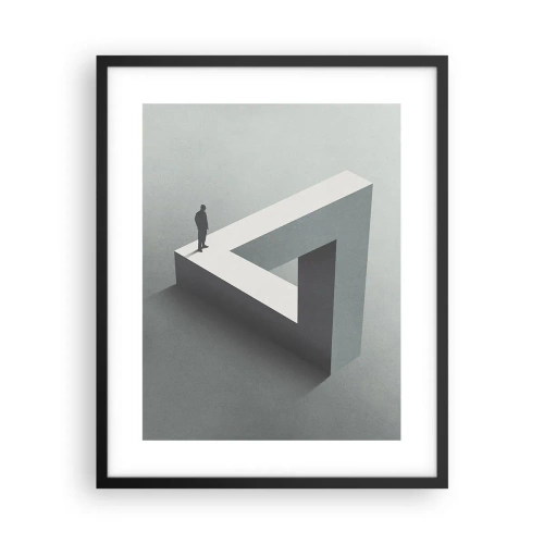 Poster in cornice nera - Eppure è possibile - 40x50 cm