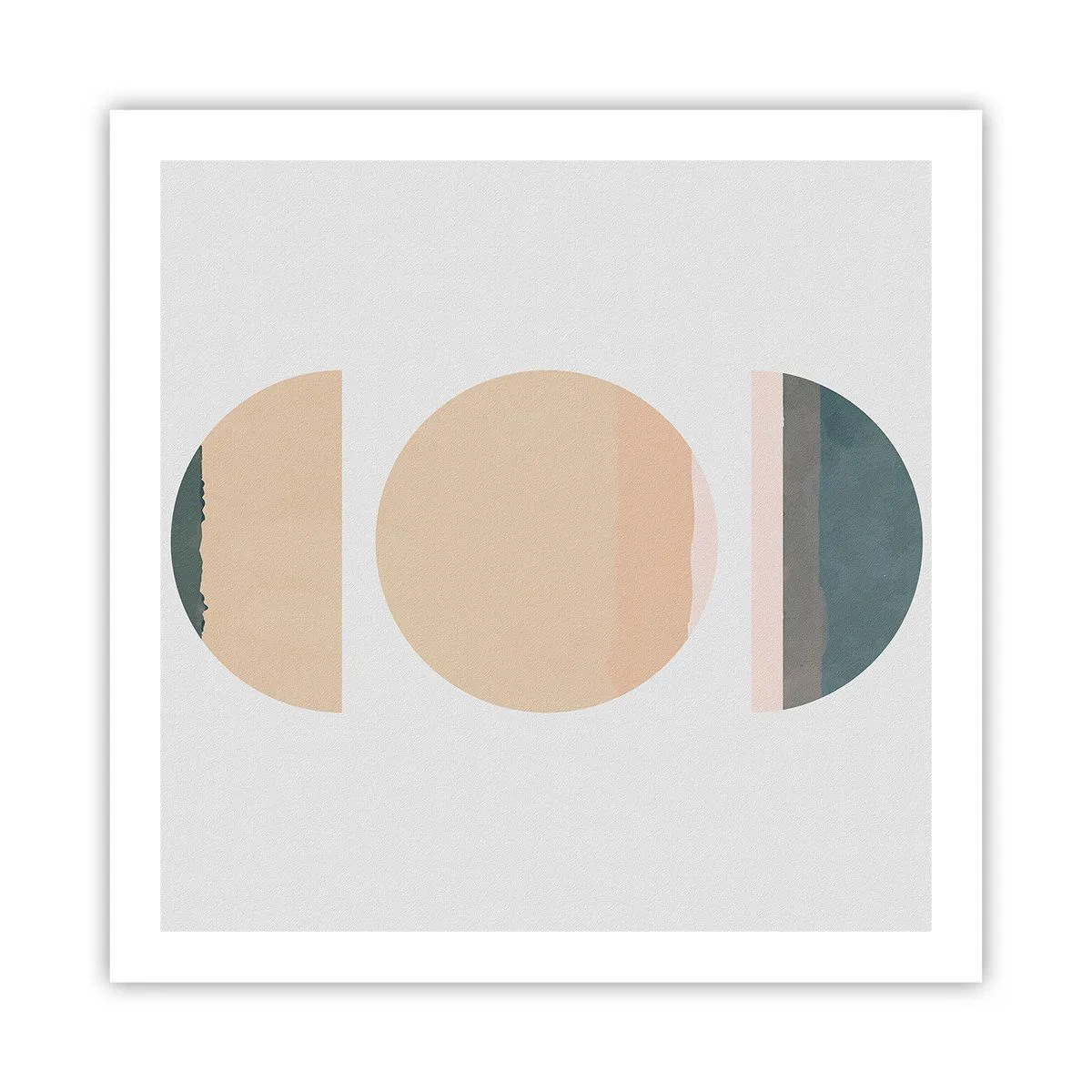 Poster - Un cerchio dopo l'altro - 60x60 cm