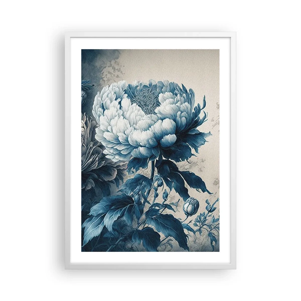 Poster in cornice bianca - Coppia perfetta - 50x70 cm