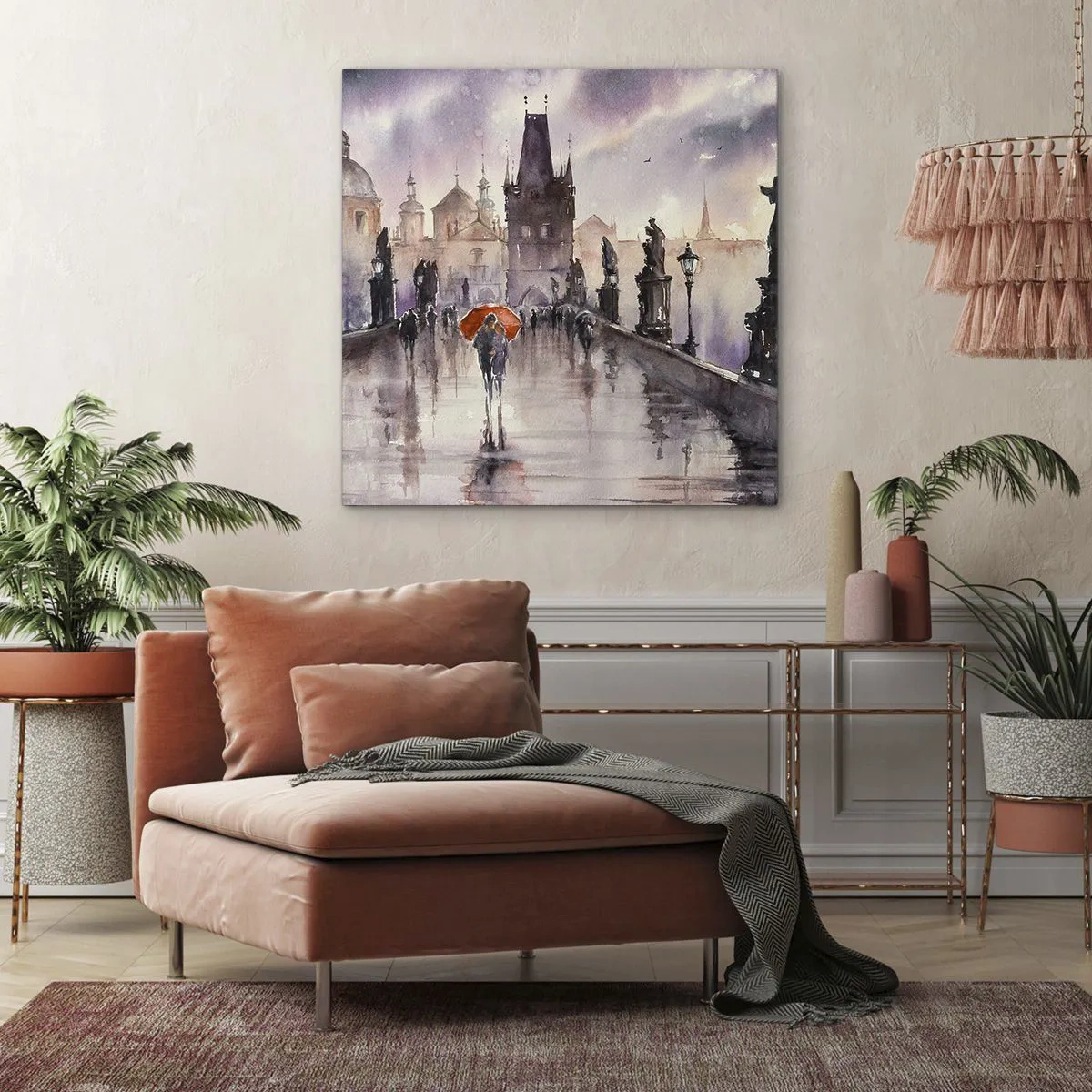 Quadro su tela - Stampe su Tela - Le persone non cambiano - 40x40 cm