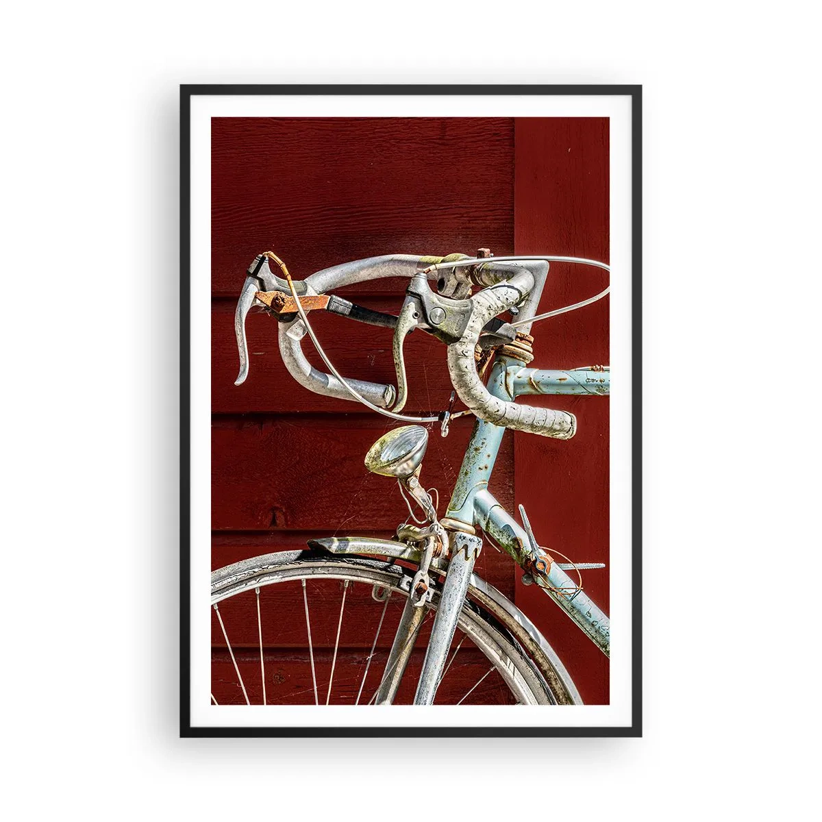 Poster in cornice nera - Creata per la vittoria - 70x100 cm