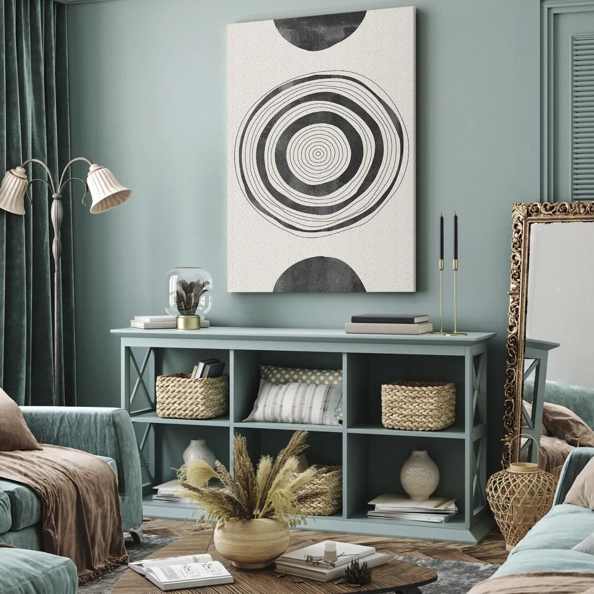 Quadro su tela - Stampe su Tela - Conta ciò che sta in mezzo - 45x80 cm