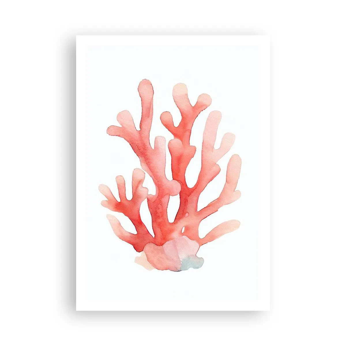 Poster - Corallo color corallo - 70x100 cm