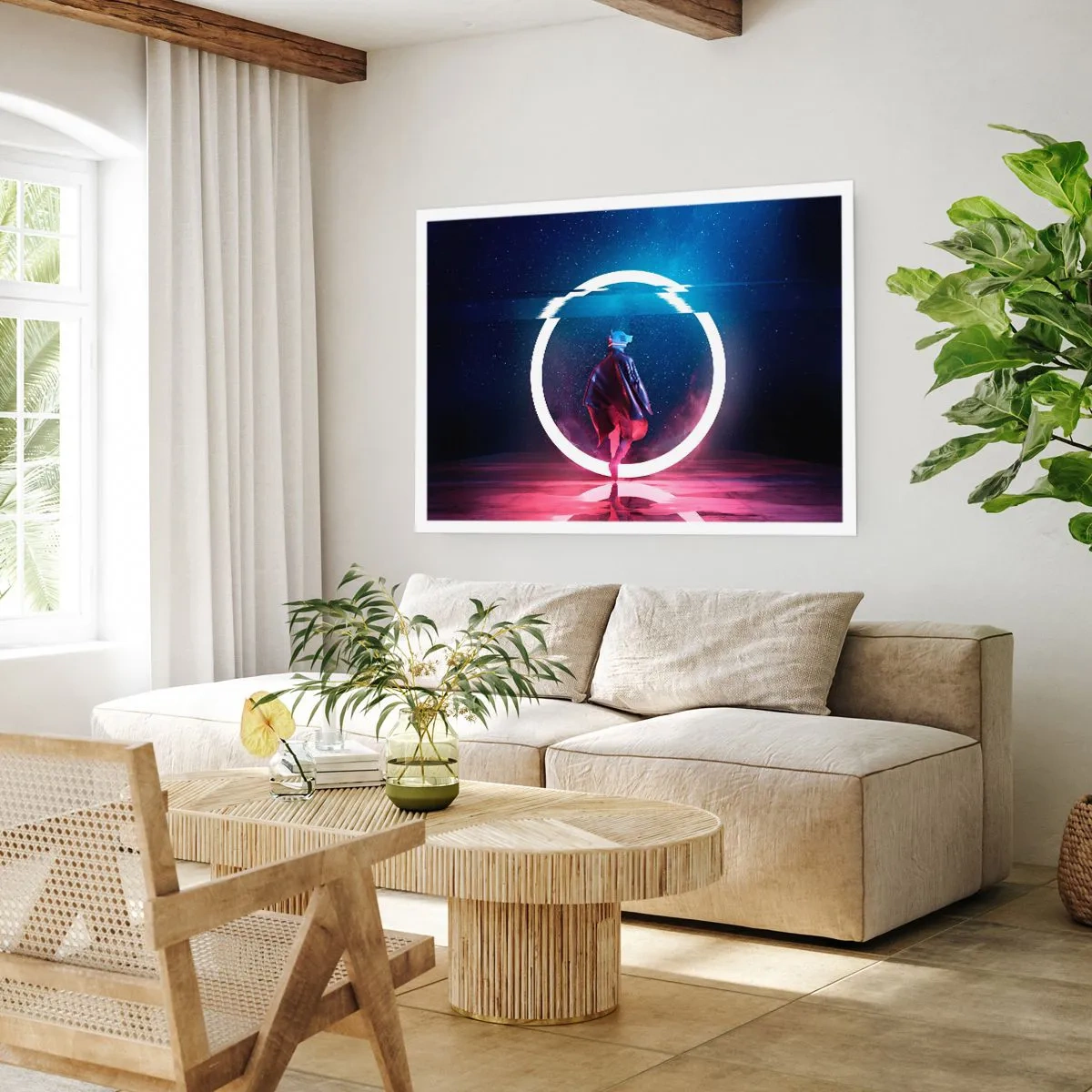 Poster - Tra due mondi - 50x40 cm