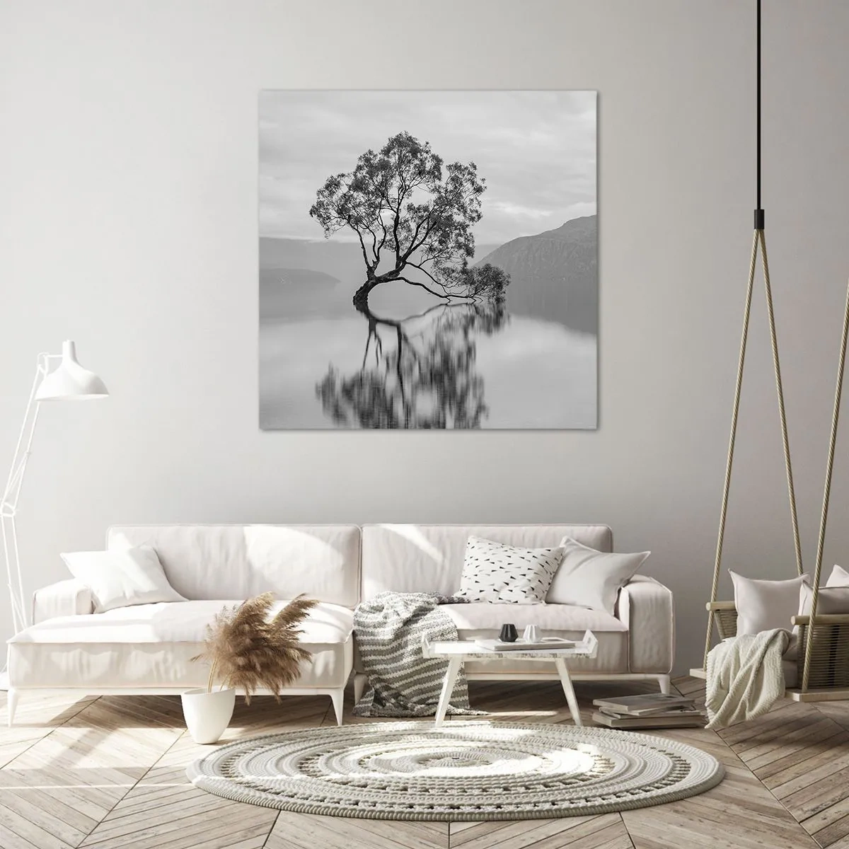 Quadro su tela - Stampe su Tela - C'è un paese così - 40x40 cm