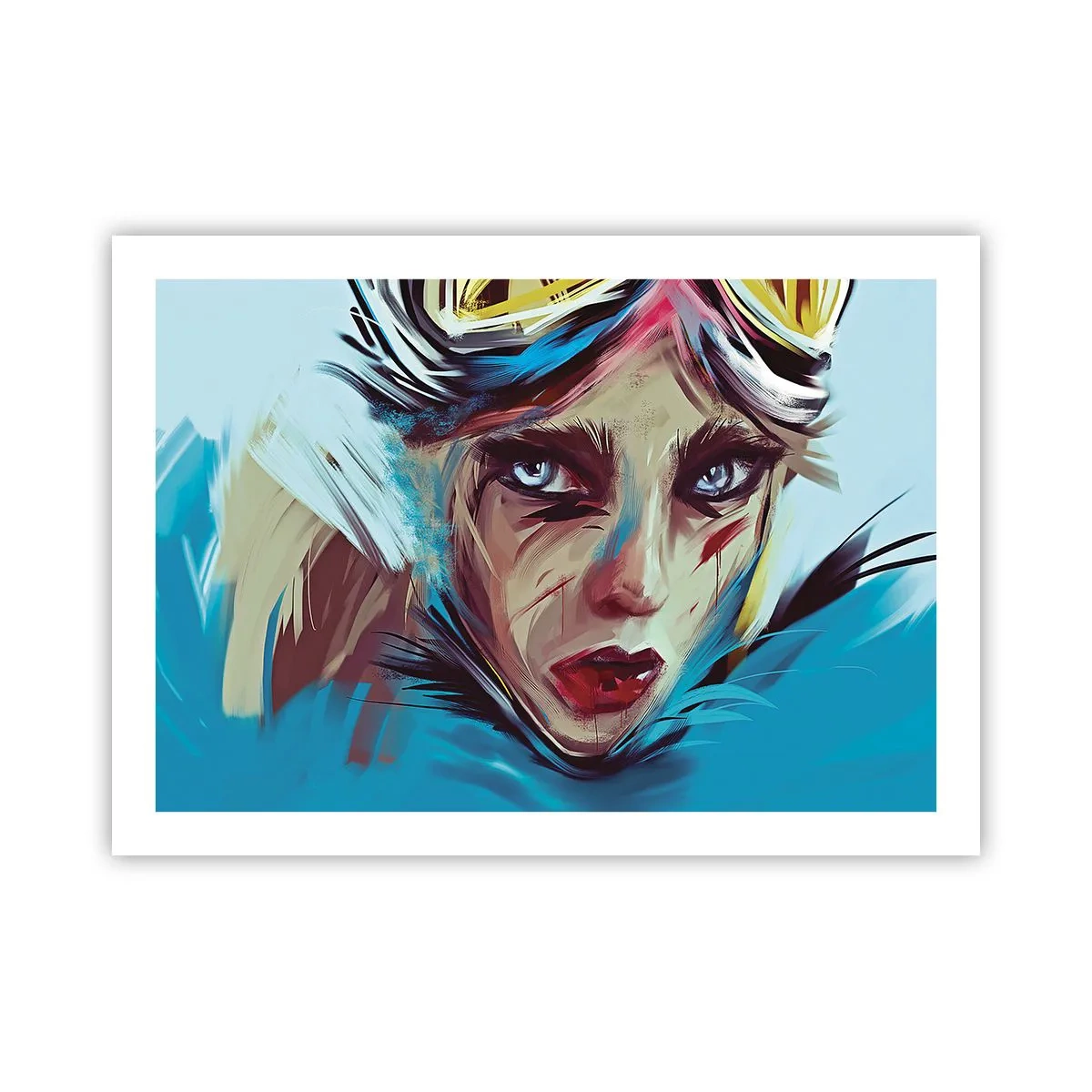 Poster - La guerriera della strada - 70x50 cm