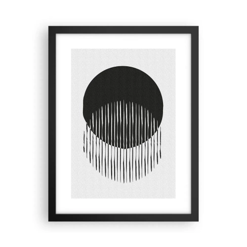 Poster in cornice nera - Il suo alter ego - 30x40 cm