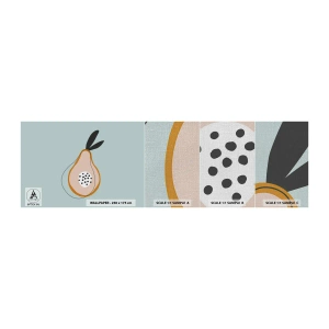 Campione di Fotomurale Premium Canvas - Penetrare la natura delle cose - Grafica, Pera, Pezzo - 100x30 cm