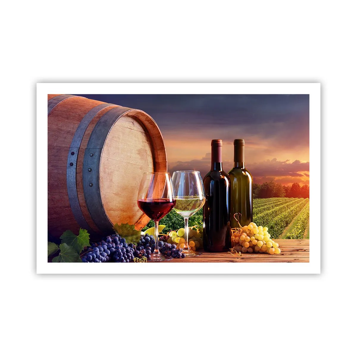 Poster - Qui la vita ha gusto - 91x61 cm