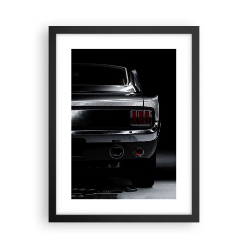 Poster in cornice nera - Il fascino del classico - 30x40 cm