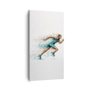Quadro su tela - Stampe su Tela - La vita è una corsa - 55x100 cm