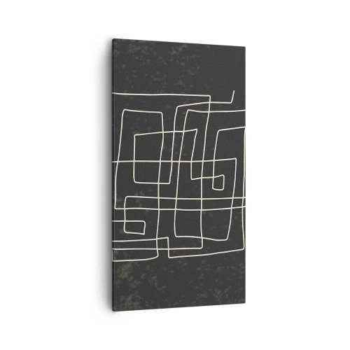 Quadro su tela - Stampe su Tela - Non è così semplice - 55x100 cm