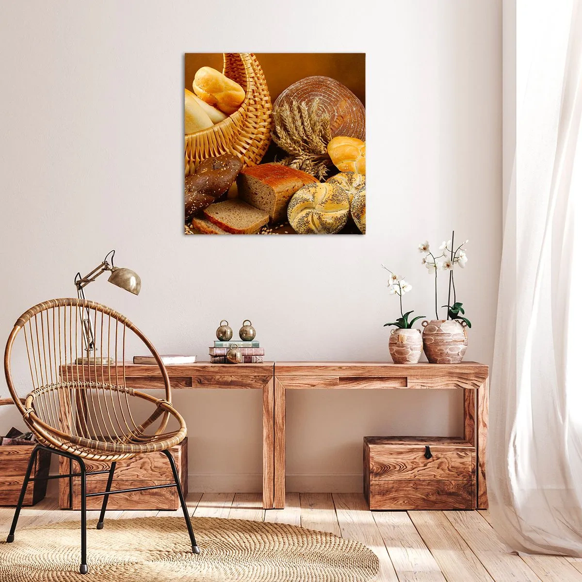 Quadro su tela - Stampe su Tela - Direttamente dal forno - 60x60 cm