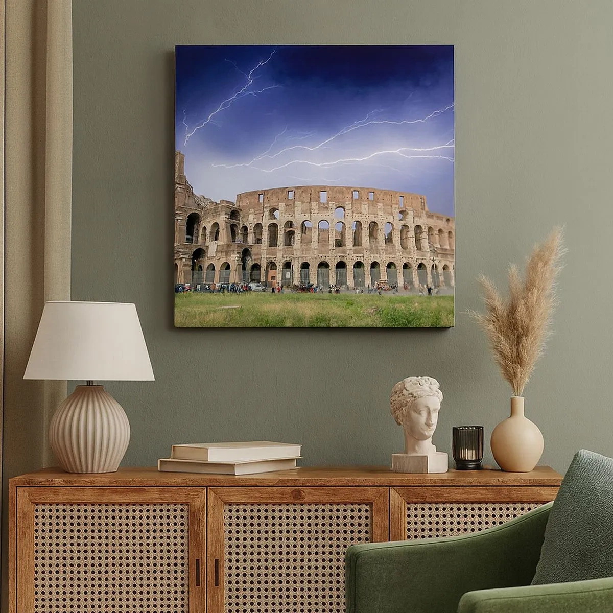 Quadro su tela - Stampe su Tela - Arena di combattimenti - 30x30 cm