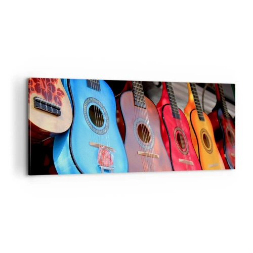 Quadro su tela - Stampe su Tela - Atmosfera latina - 100x40 cm