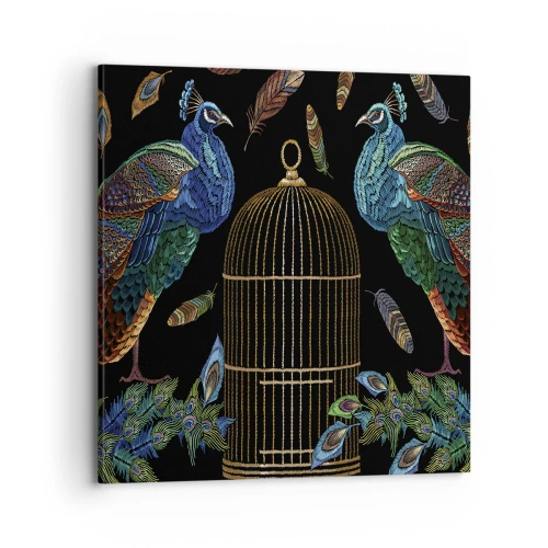 Quadro su tela - Stampe su Tela - Con gli abiti reali - 70x70 cm