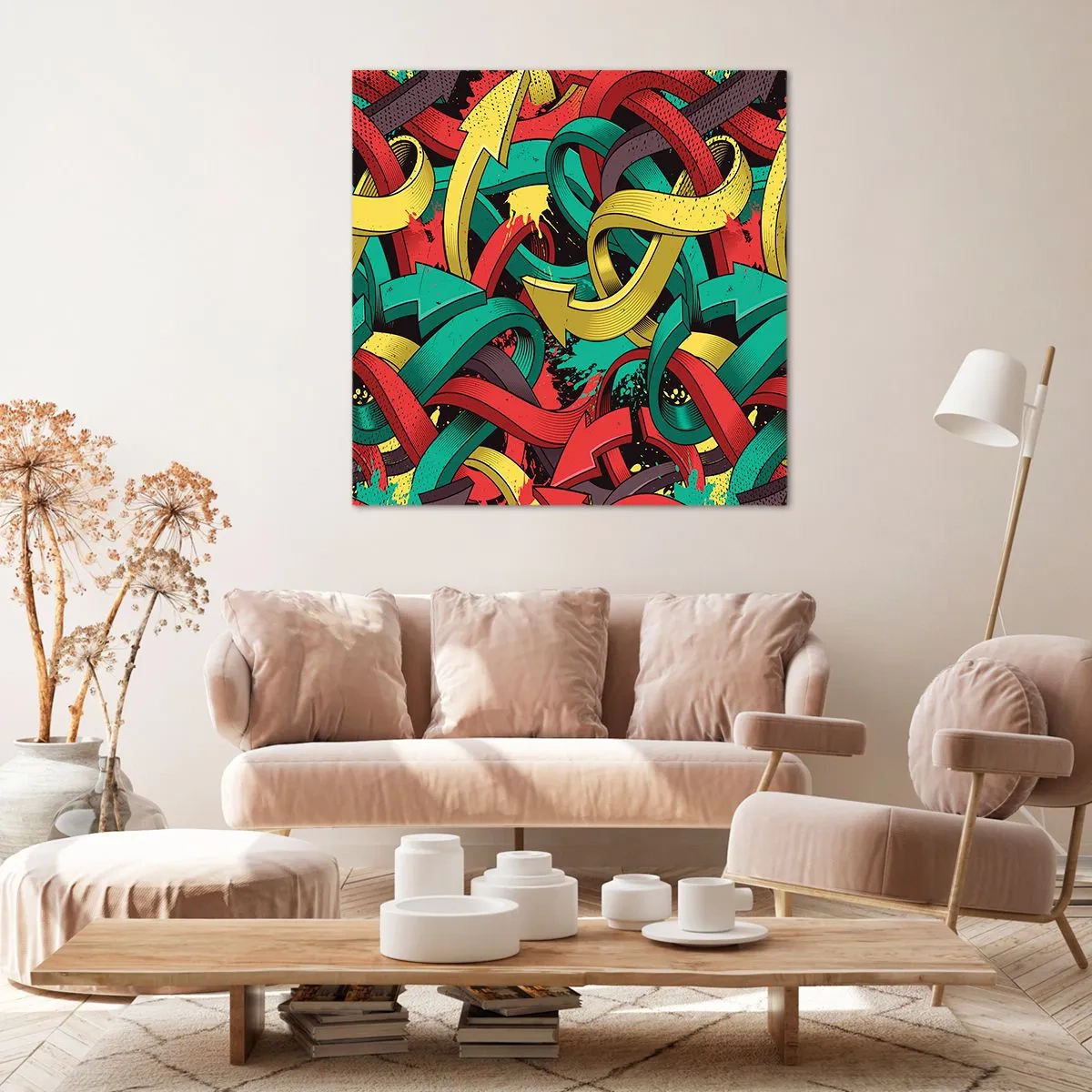 Quadro su tela - Stampe su Tela - Qual è la via giusta? - 50x50 cm