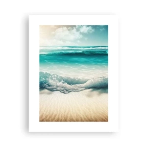 Poster - La calma dell'oceano - 30x40 cm