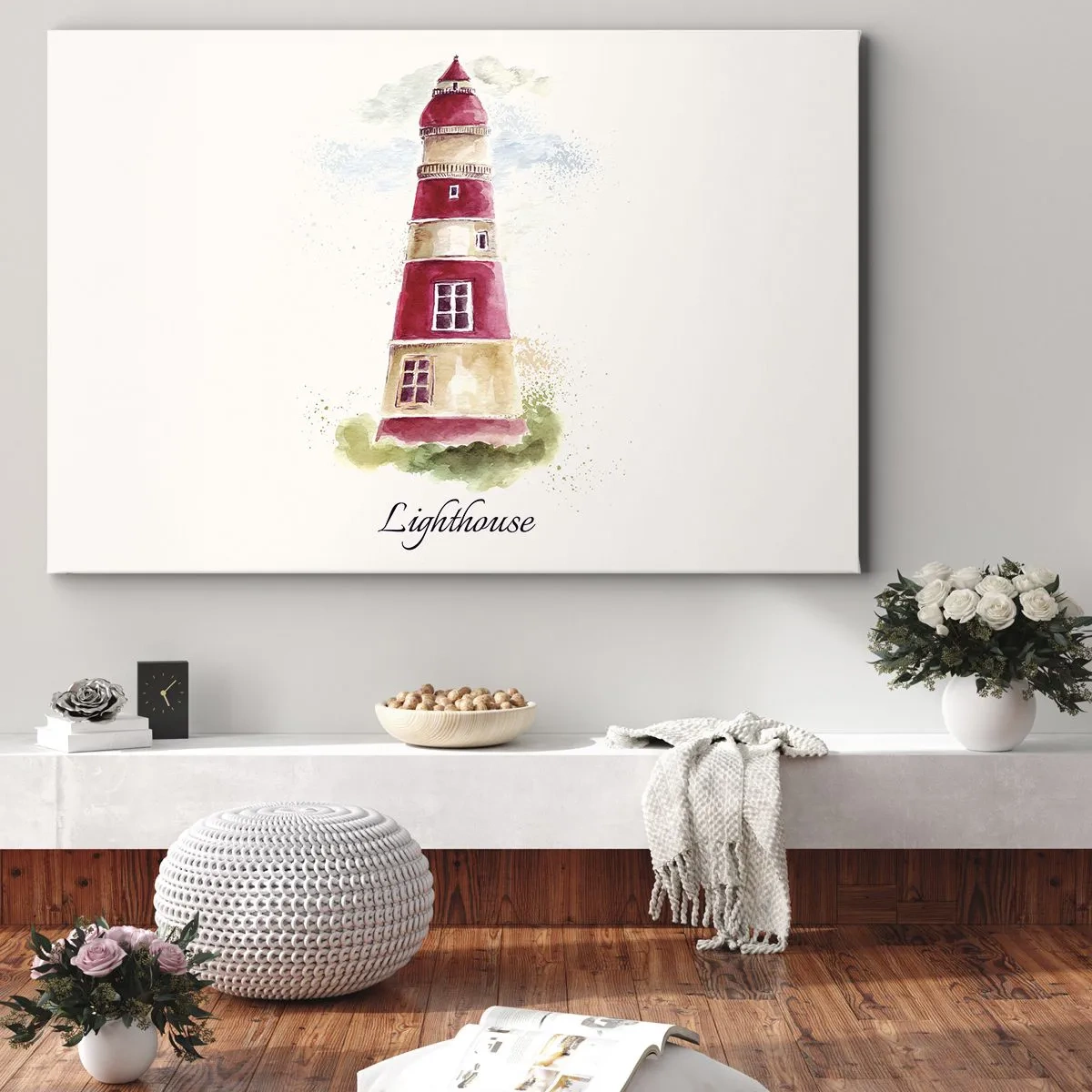 Quadro su tela - Stampe su Tela - Attorno è sempre bel tempo - 70x50 cm