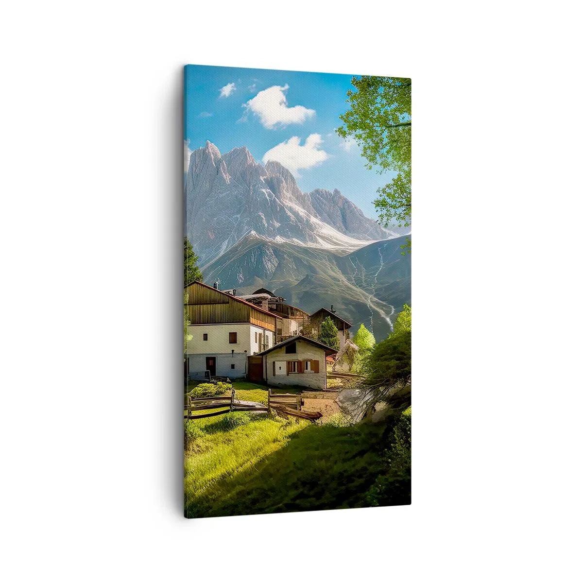 Quadro su tela - Stampe su Tela - Idillio alpino - 45x80 cm