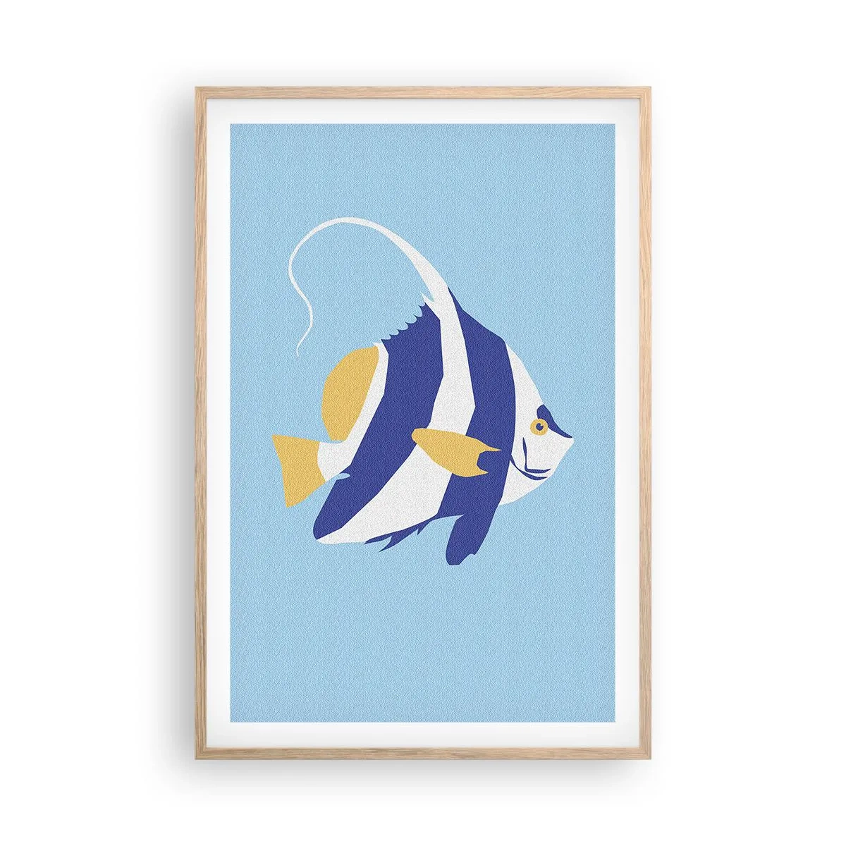 Poster in cornice rovere chiaro - Miss Mari Tropicali - 61x91 cm