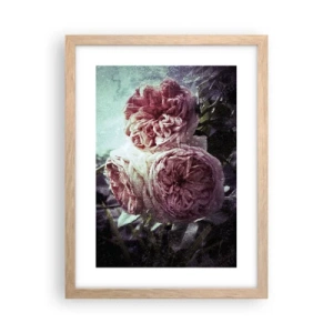 Poster in cornice rovere chiaro - In un'atmosfera romantica - 30x40 cm