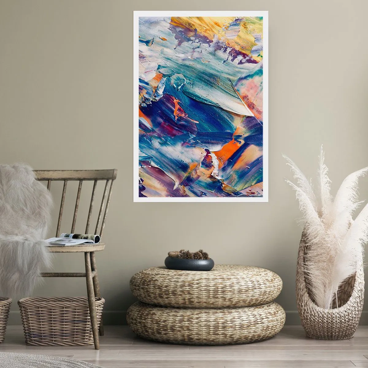 Poster - La confusione del colore - 61x91 cm