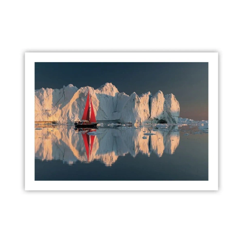 Poster - Ai confini del mondo - 70x50 cm