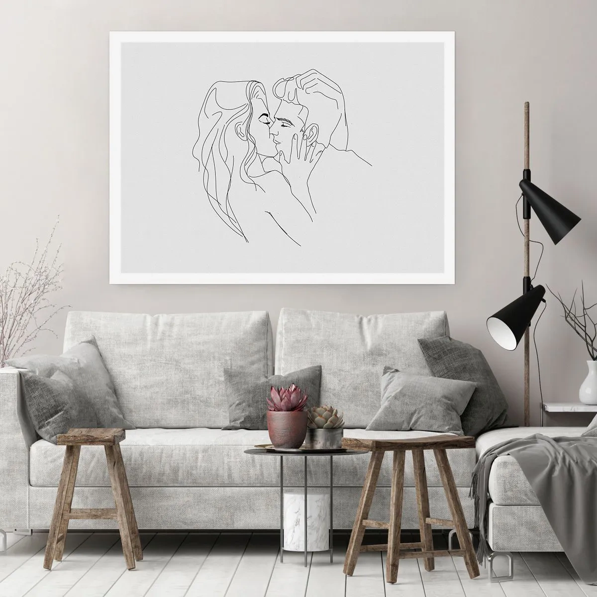 Poster - La stessa linea - 91x61 cm