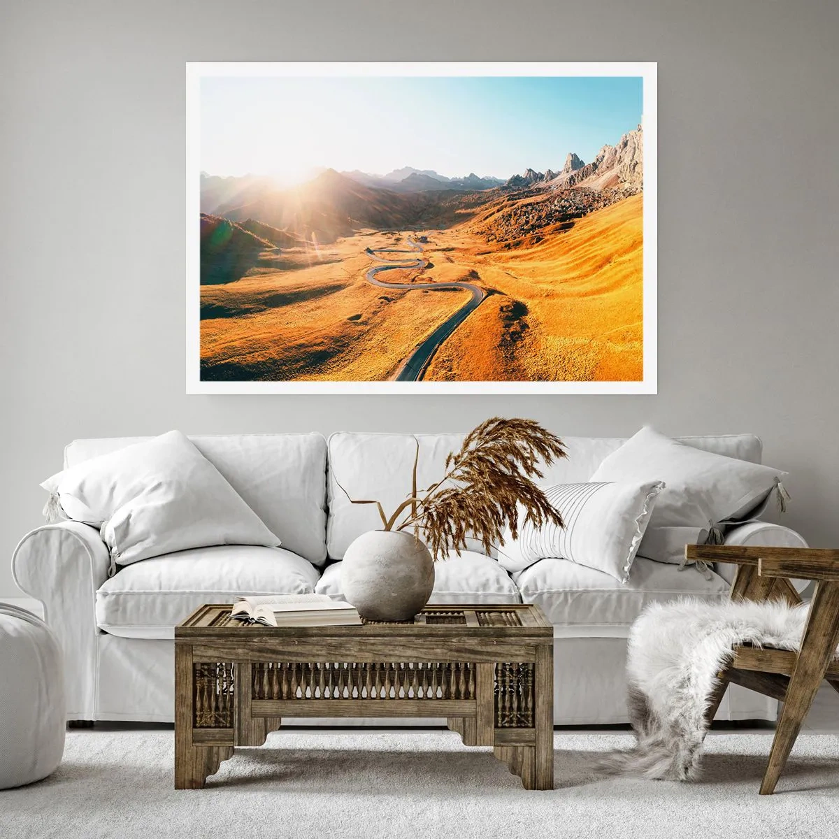 Poster - Nella valle dorata - 91x61 cm