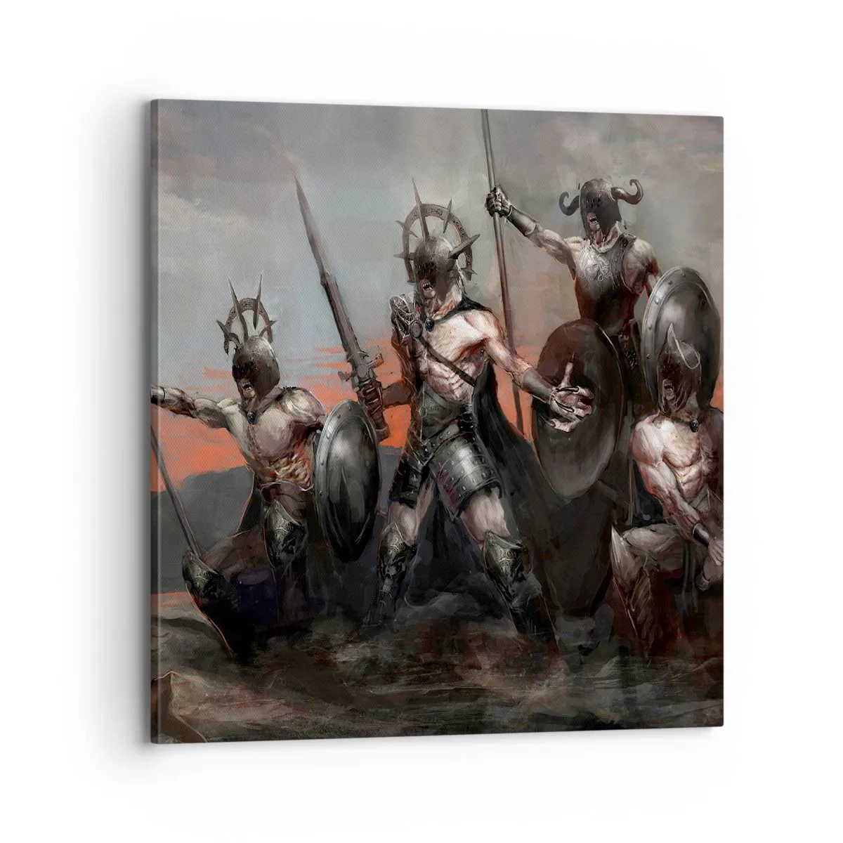 Quadro su tela - Stampe su Tela - Con lo scudo o sullo scudo - 70x70 cm