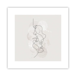 Poster - Intrecciati in un abbraccio - 30x30 cm