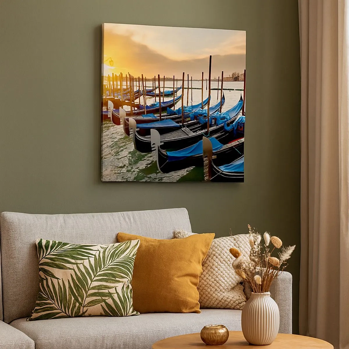 Quadro su tela - Stampe su Tela - Prima che arrivi il frastuono - 30x30 cm