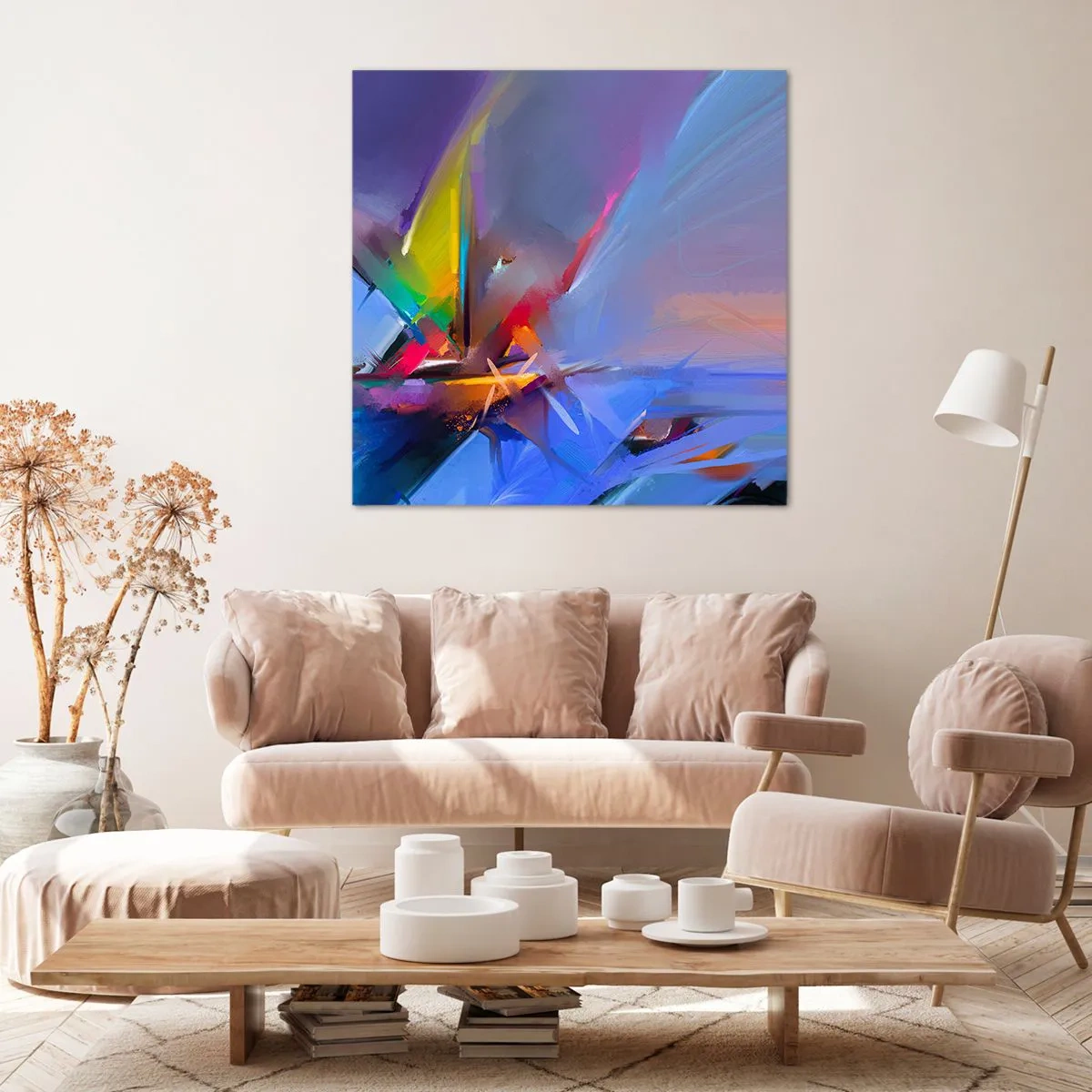 Quadro su tela - Stampe su Tela - Eliche come un uccello - 50x50 cm