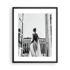 Poster in cornice nera - Il risveglio dei sensi - 40x50 cm