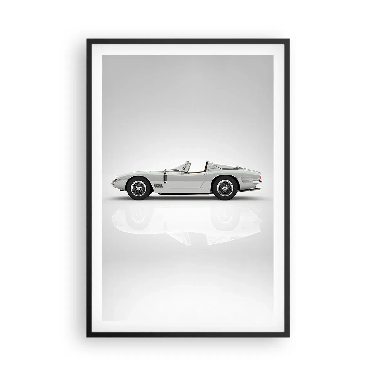 Poster in cornice nera - Promessa di divertimento - 61x91 cm