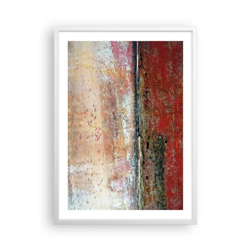 Poster in cornice bianca - Forse è il mare - 50x70 cm