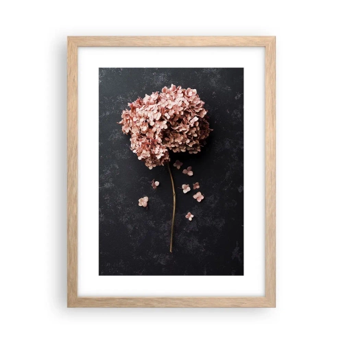 Poster in cornice rovere chiaro - Un vero segno romantico - 30x40 cm