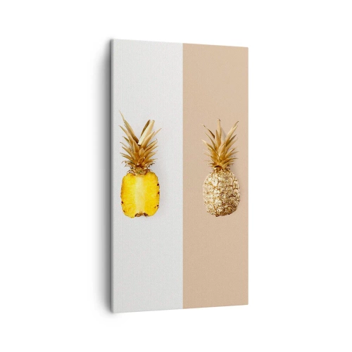 Quadro su tela - Stampe su Tela - Ananas per due - 45x80 cm