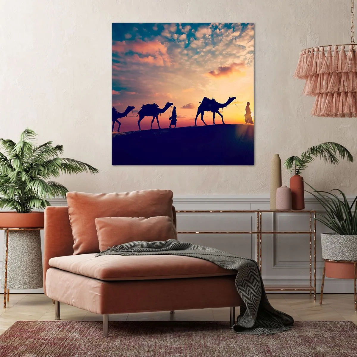 Quadro su tela - Stampe su Tela - Il misterioso spirito d'oriente - 60x60 cm