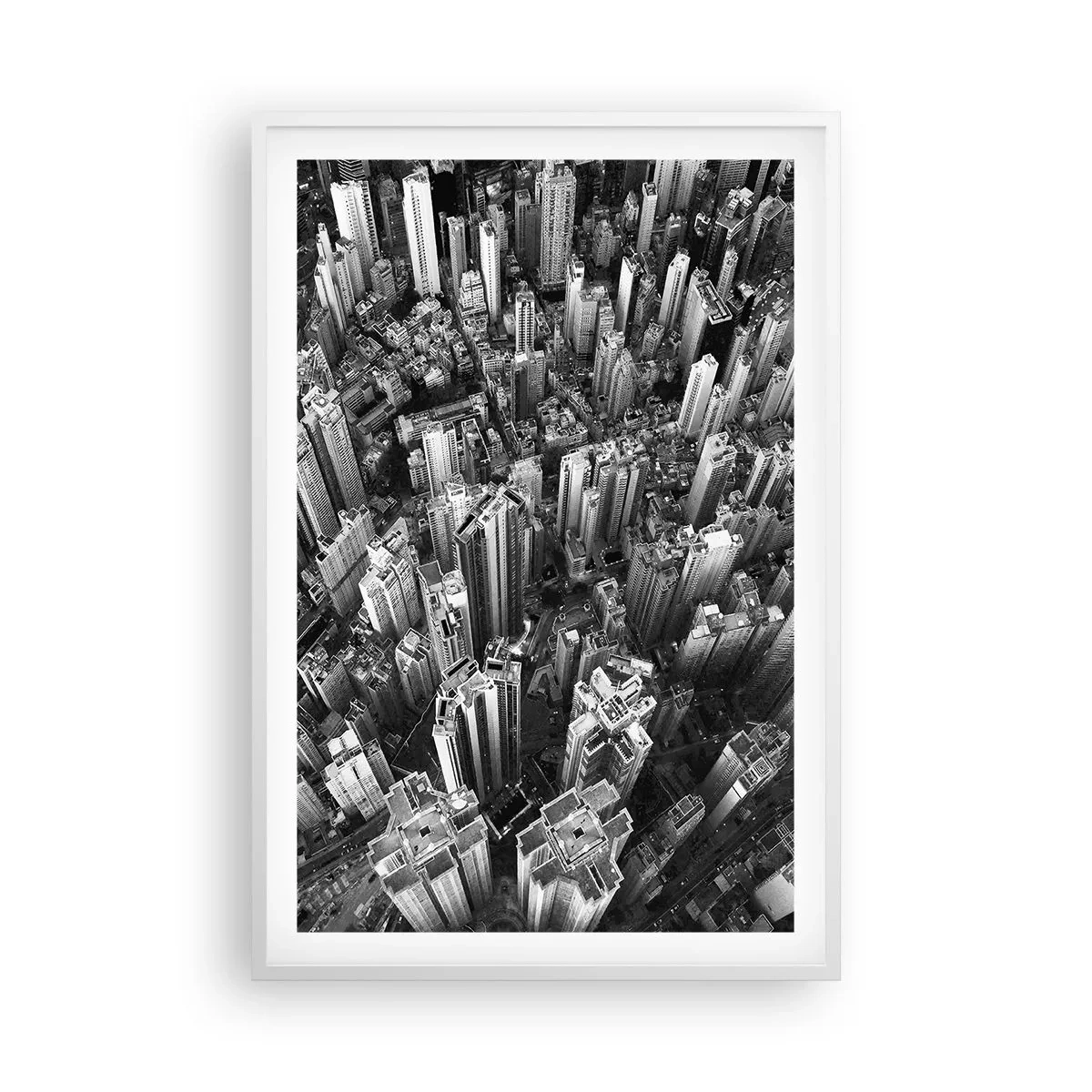 Poster in cornice bianca - Ancora più in alto - 61x91 cm