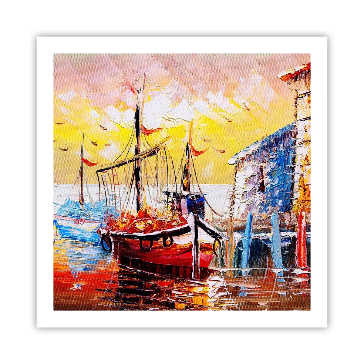 Poster - Ritorno felice - 60x60 cm