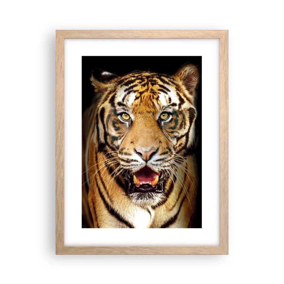 Poster in cornice rovere chiaro - Cuore selvatico - 30x40 cm