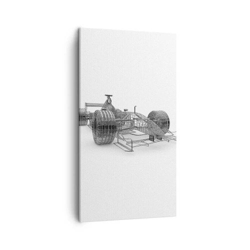 Quadro su tela - Stampe su Tela - Struttura ideale: idea di slancio - 45x80 cm