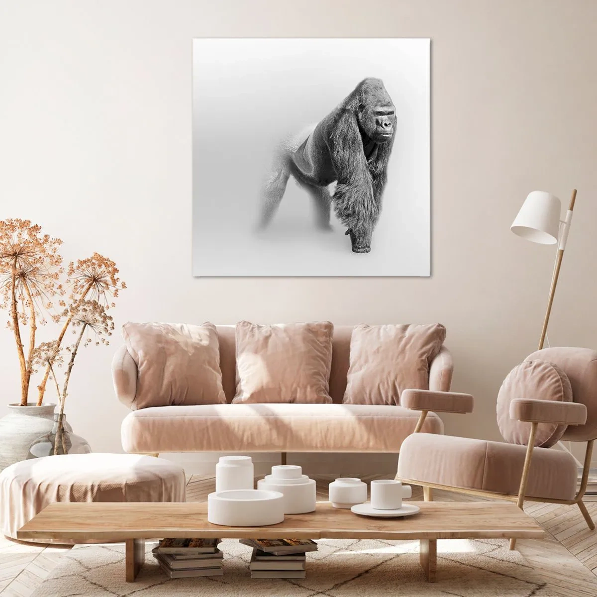 Quadro su tela - Stampe su Tela - Sicuro della propria forza - 70x70 cm