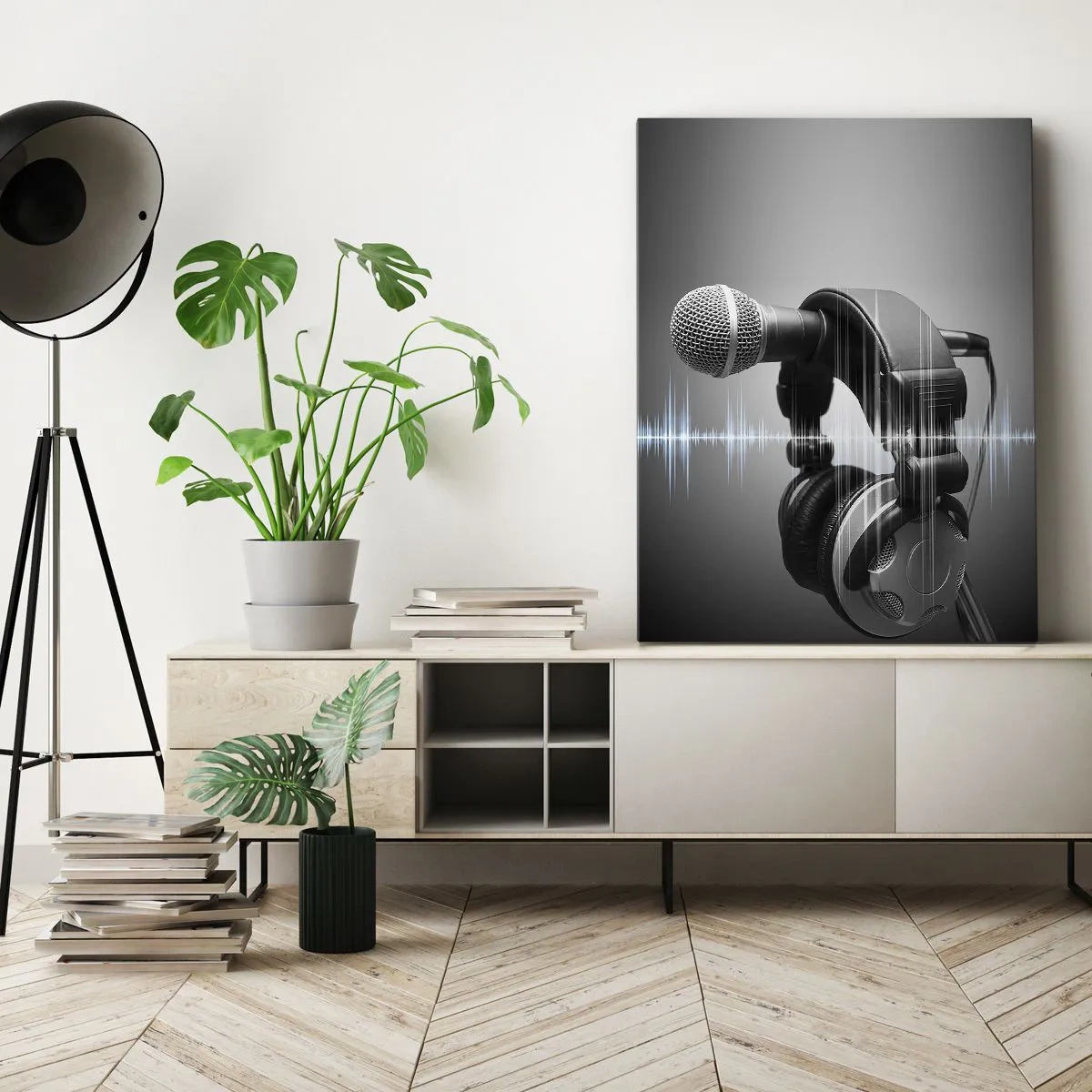 Quadro su tela - Stampe su Tela - Si sente ancora il canto - 45x80 cm