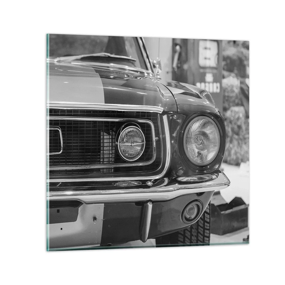 Quadro su vetro - A rotta di collo - 40x40 cm