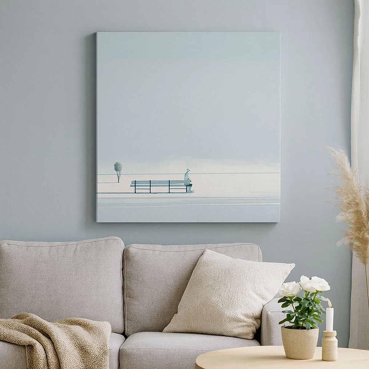 Quadro su tela - Stampe su Tela - Si, aspetto. - 30x30 cm