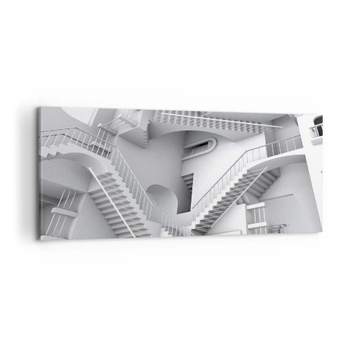 Quadro su tela - Stampe su Tela - Il paradosso dello spazio - 100x40 cm