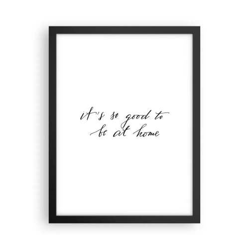 Poster in cornice nera - Tutta la verità - 30x40 cm